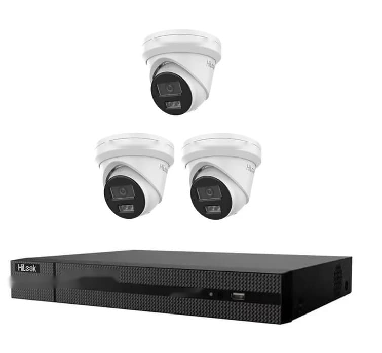 HiLook 6MP 3-Cam Kit