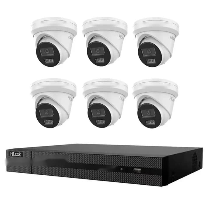 HiLook 6MP 6-Cam Kit